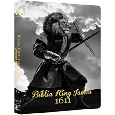 Imagem de Livro - Biblia King James 1611 - Ultrafina Lettering Bible Leao Guerre