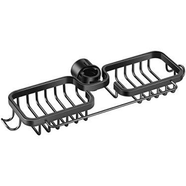 Imagem de Rack de torneira, suporte de esponja, suporte de esponja de metal, suporte de torneira estável, escorredor de secagem, suporte de esponja sobre torneira, torneira removível, ralo para torneira de