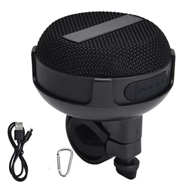 Imagem de Alto-falante de ciclismo, estéreo IP65 conexão estável à prova d'água grande capacidade bateria sem fio 5.0 alto-falante anti-queda com clipe ajustável para atividades externas