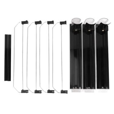 Imagem de Automático Pusher Glide Prateleira Divisor Ajustável Esforço Salvando Estabilização Damper Drink Propeller para Frigorífico Supermercado Vending Machines ABS (Preto)