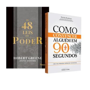 Imagem de Kit 2livros, As 48 leis do Poder + Como Convencer Alguém em 90 Segundo