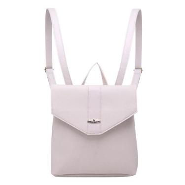 Imagem de Mochila Feminina Pequena Modinha Bolsa Universitária - Rinaldi's, Bege