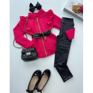 Imagem de Conjunto infantil menina 2 peças metalasse  - Vickmodastore , 10