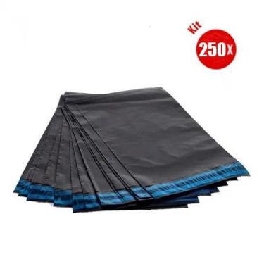 Imagem de Envelope segurança plástico 20x30 lacre sedex correios 250un - LCG Ele