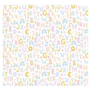 Imagem de Papel de Parede Adesivo Infantil Alfabeto Escola Quarto - 789pcp - All