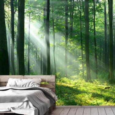Imagem de Papel de Parede Paisagem Floresta Natureza Sala Painel - 075pcp - Allo