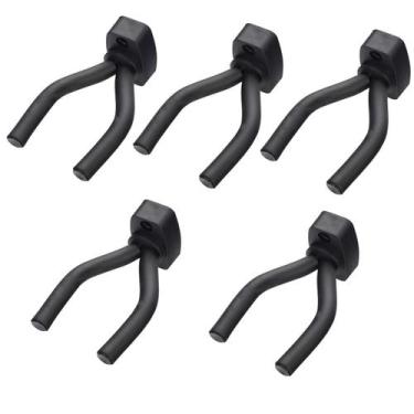 Imagem de Kit 5 Suporte Parede Violão Guitarra Baixo Ukulele Viola Cavaco Ajustá