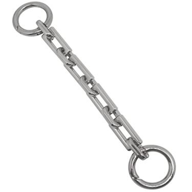 Imagem de Extensor de alça de bolsa, 2 peças, alça de extensão de corrente de bolsa de mão de liga de 14 cm, para acessórios de alça de ombro DIY (prata)