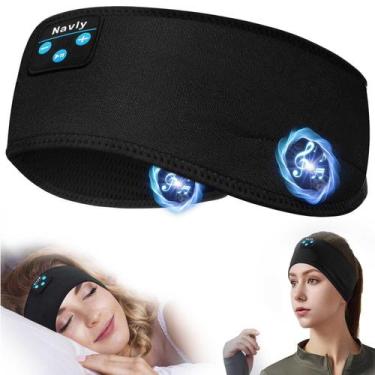 Imagem de Fones de ouvido Sleep Navly Sleep Headband 10 horas com alto-falantes