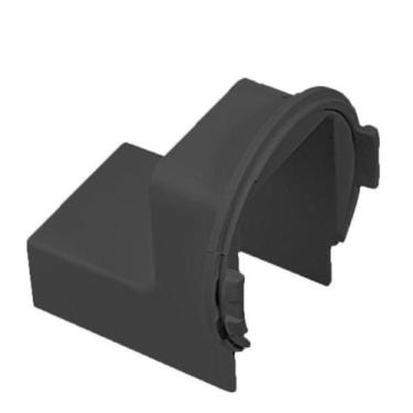 Imagem de Adaptador Para Canaleta 20x10mm Cinza - Vicap