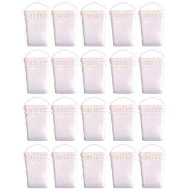 Imagem de Balde Retangular 20Lts Para Talha Eletrica 20 Pcs