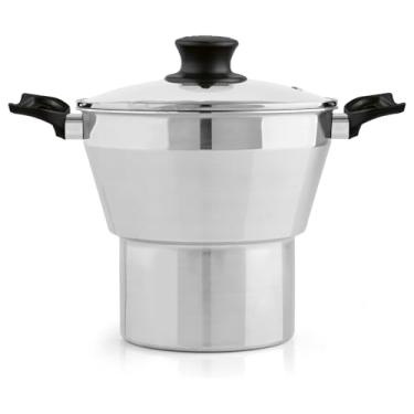 Imagem de Panelux Cuscuzeiro cônico 16 tampa de vidro