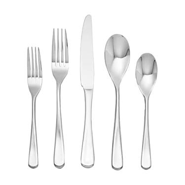 Imagem de Mikasa 5098688 Philo Conjunto de talheres de aço inoxidável com 20 peças, serviço para 4 pessoas