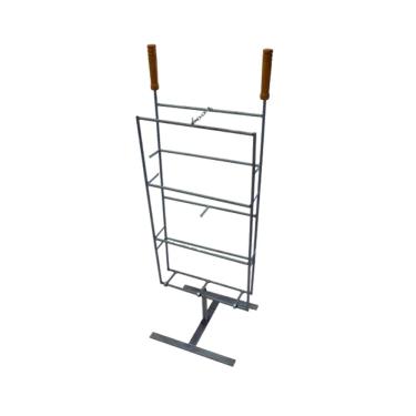 Imagem de Espeto Costela Costelão Fogo Chão Base Giratória 104x35cm