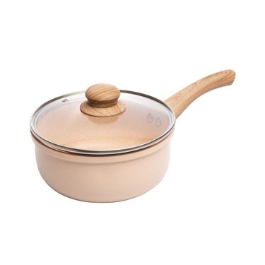 Imagem de Panela 18cm Indução Revest. Cerâmico Granilite Bege Lyor