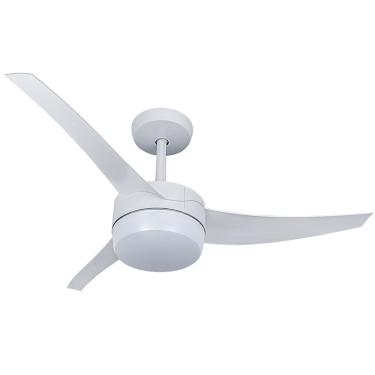 Imagem de Ventilador De Teto Lunik Branco Com 3 Pás De 110 Volts Com Controle Remoto - 51-3101 - Venti Delta