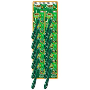 Imagem de Barbeador descartável Confort3 Aadvance Sensitive 12uni Bic
