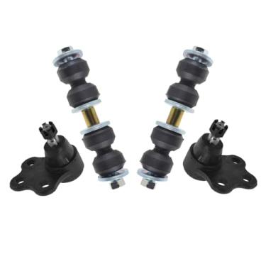 Imagem de TRQ Kit de suspensão dianteira compatível com Chevrolet Cavalier 1997-2005 2004-2005 Classic 1997-2003 Malibu 1999-2004 Oldsmobile Alero 1997-1999 Cutlass 1999-2005 Pontiac Grand Am Sunfire