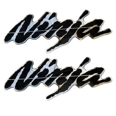 Imagem de Adesivo Ninja 400 2019/20 Compatível com Logo Resinado para Protetor T