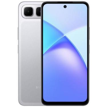 Imagem de Smartphone infinix smart10 x6725 dual sim de 128gb 4gb ram de 6.67 8 p