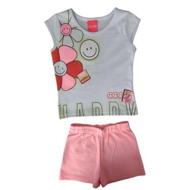 Imagem de Conjunto Feminino Smile Kely Kety Shorts Moletinho-Feminino