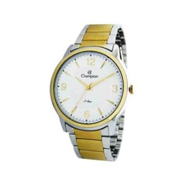 Imagem de Relógio Champion Prata Dourado Feminino CN21078S-Feminino