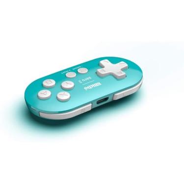 Imagem de 8Bitdo Zero 2 Bluetooth Gamepad Keychain Sized Mini Controller for Switch, Windows, Android, macOS & Raspberry Pi(Turquoise Edition)