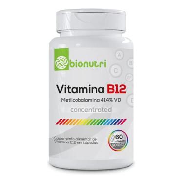 Imagem de Vitamina B12 metilcobalamina concentrado 500mg - Genérica