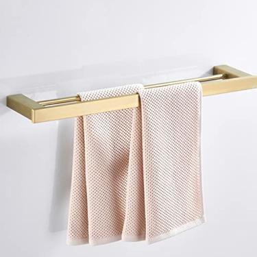 Imagem de Toalheiros, toalha de aço inoxidável escovado, escova de vaso sanitário, suporte de papel, gancho de roupão, saboneteira, conjunto de ferragens de banheiro montado na parede, ferragens de banheiro