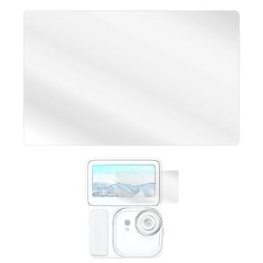 Imagem de 3pçs Protetor de Tela para Insta360 GO Ultra, Protetor de Tela Vidro Temperado Alta Definição para Insta360 GO Ultra com Álcool Adesivos Remoção Poeira e Pano Limpo