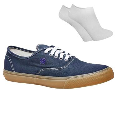 Imagem de Kit Tênis Rainha Mont Car IV Unissex + Par de Meia