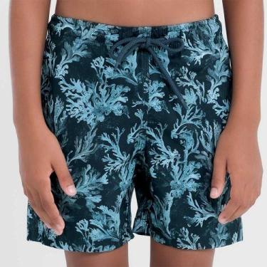 Imagem de Shorts infantil com estampa coral - MASH
