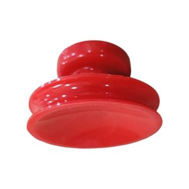 Imagem de TTETTZ Suporte Portátil para Tigela Tibetana, com Alça para Levantar Tigelas de Buda, Fácil de Instalar E Ideal para Meditação, Vermelho