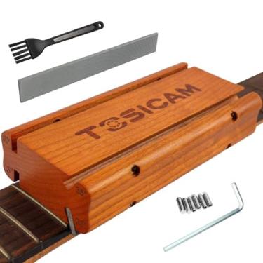 Imagem de TOSICAM Lima De Chanfradura Para Traste Guitarra, 4 Em 1, 3/23/35/90 Graus - Ferramentas Luthier Arredondamento, Modelagem E Rebarbação Baixo (1)