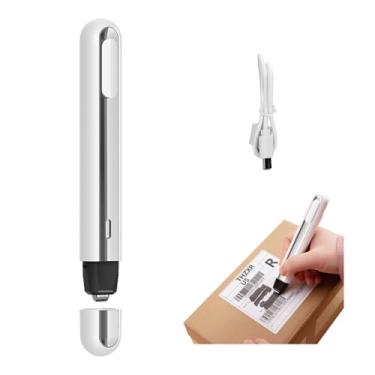 Imagem de Sanpyl Caneta de Prensa Térmica Multiuso 3S, Aquecimento Rápido para Proteção contra Roubo de Identidade, Selador de Sacos de Alimentos e Projetos de Transferência Térmica (Branca)