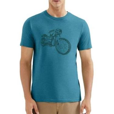 Imagem de Camiseta Masculina Hering MC Verde Aqqua - 4F8716FEN-Masculino