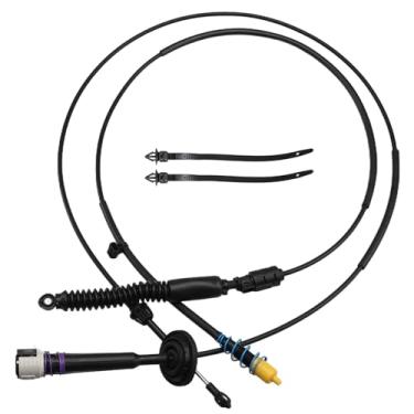 Imagem de FUSCH Cabo de câmbio de engrenagem de transmissão automática, cabo de controle de articulação de câmbio compatível com Chevy Silverado/GMC Sierra 1500 2500 3500/Classic Replace#: 12477640 905-144