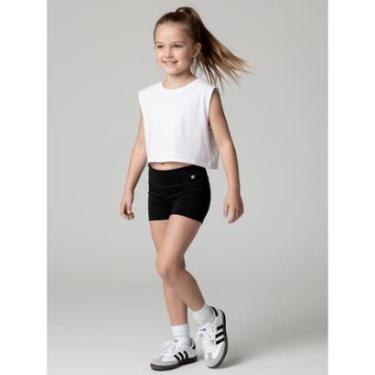 Imagem de Short Infantil Menina Esporte Gisnática Fitness-Feminino