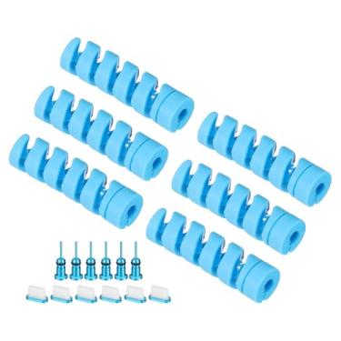 Imagem de PATIKIL Conjunto de protetores USB à prova de poeira, 18 peças Tipo-C plugues de poeira fone de ouvido tampas de poeira capa de porta de carregamento protetor de cabo para laptops, desktops