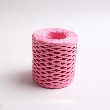 Imagem de Fita de papel ráfia, fita de artesanato multiuso para decoração e projetos DIY (rosa)