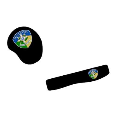 Imagem de Kit Mouse Pad e Apoio de Teclado PM Rondônia