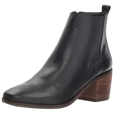 Imagem de Lucky Brand Bota feminina Lk-maiken na altura do tornozelo, Preto, 11
