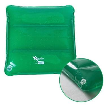 Imagem de Almofada Água Quadrada Normal Anti Escaras Feridas Úlceras Cadeira de 