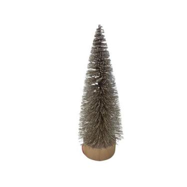 Imagem de Arvore Metal com Glitter Dourada - 21cm - ZEIN