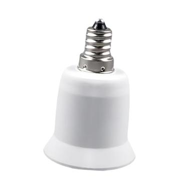 Imagem de KiBcsLic Adaptador de Base para Lâmpada Premium, Leve e ao Calor, Substitui Base de Lâmpada, E12 a E27