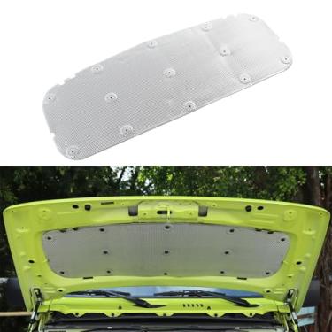 Imagem de KINGJUNHAO Capa de algodão com isolamento térmico do capô do motor do carro para Suzuki Jimny 2019 2020 2021 2022 2023 JB74 JB64 JB43 Tapete à prova de som acessórios externos