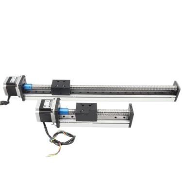 Imagem de CBX1605 Atuador de estágio linear de fuso esferográfico 100/200/300/400/500/600 mm e trilho linear quadrado + motor de passo Nema23 para eixo CNC XYZ (CBX1605-600A)