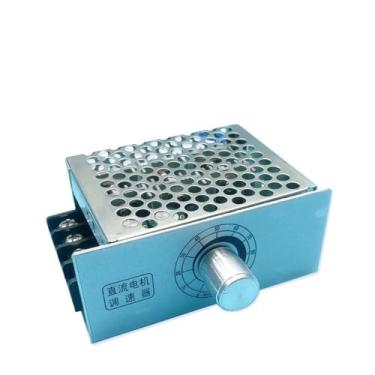 Imagem de PWM DC Regulador de velocidade do motor 12 LEDs interruptor de controle de velocidade de transmissão continuamente variável