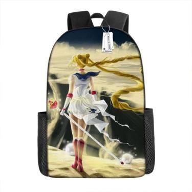 Imagem de Mochila Sailors Moons Tsukinos Usagis para crianças - yiweisai