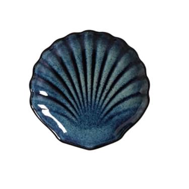 Imagem de Prato Sobremesa Concha Scalla em Cerâmica, Conjunto com 6 Peças